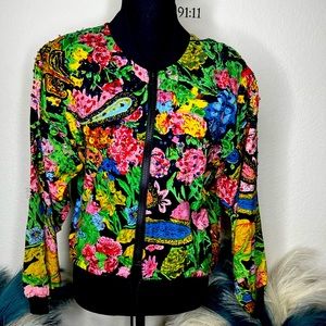 ❌❌❌SOLD❌❌❌Vintage Bomber Style Jacket